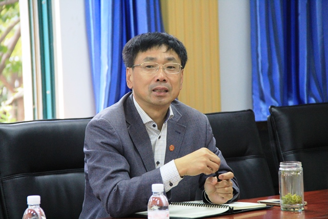 威廉希尔官网党委书记冯宝鹏发表讲话 魏孟吉摄影