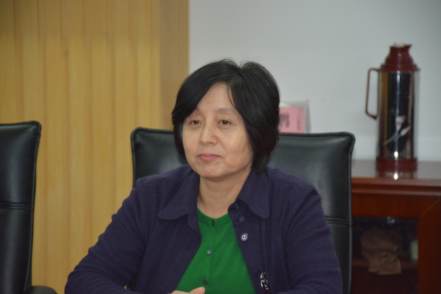 副经理刘欣梅分享自己的感受 宋雨寒摄影