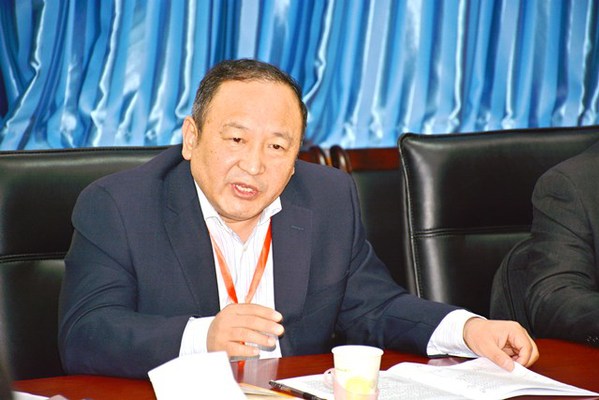 副董事长李兆敏发言  王玉娟摄影