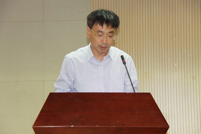 公司冯宝鹏书记发表讲话 魏孟吉摄影