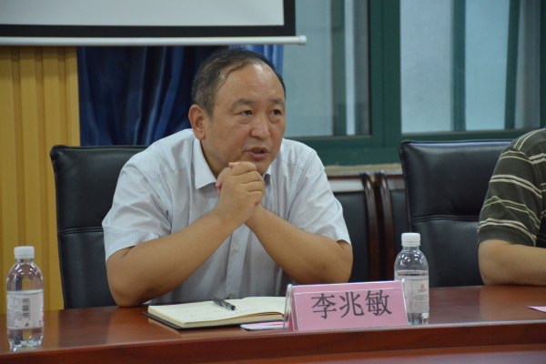 副董事长李兆敏讲话 魏孟吉摄影