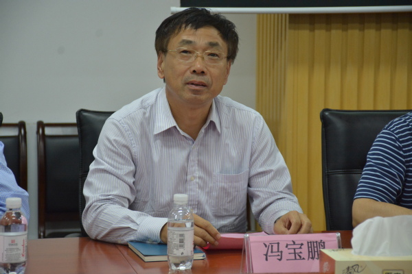 原威廉希尔官网党委书记冯宝鹏发言 魏孟吉摄影